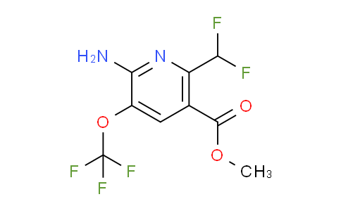 AM191489 | 1803659-78-0 | Methyl 2-amino-6-(difluoromethyl)-3-(trifluoromethoxy)pyridine-5-carboxylate