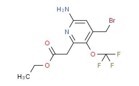 AM19149 | 1806104-07-3 | Ethyl 6-amino-4-(bromomethyl)-3-(trifluoromethoxy)pyridine-2-acetate