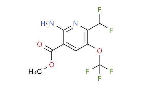 AM191492 | 1806234-58-1 | Methyl 2-amino-6-(difluoromethyl)-5-(trifluoromethoxy)pyridine-3-carboxylate
