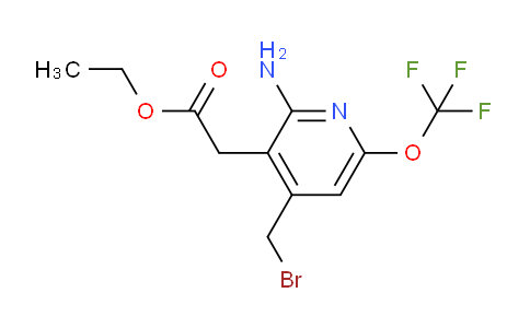 AM19150 | 1803653-24-8 | Ethyl 2-amino-4-(bromomethyl)-6-(trifluoromethoxy)pyridine-3-acetate