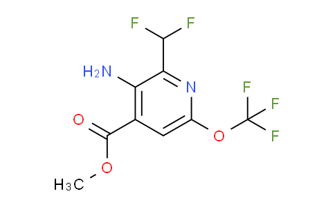 AM191500 | 1806097-68-6 | Methyl 3-amino-2-(difluoromethyl)-6-(trifluoromethoxy)pyridine-4-carboxylate