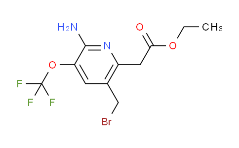 AM19153 | 1804584-01-7 | Ethyl 2-amino-5-(bromomethyl)-3-(trifluoromethoxy)pyridine-6-acetate