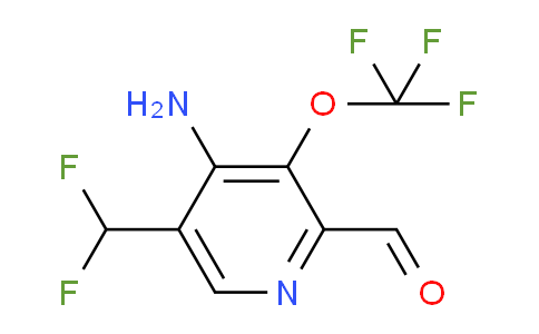 AM191536 | 1804371-68-3 | 4-Amino-5-(difluoromethyl)-3-(trifluoromethoxy)pyridine-2-carboxaldehyde