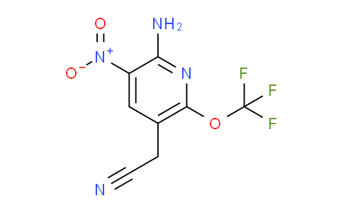 AM191550 | 1804530-14-0 | 2-Amino-3-nitro-6-(trifluoromethoxy)pyridine-5-acetonitrile