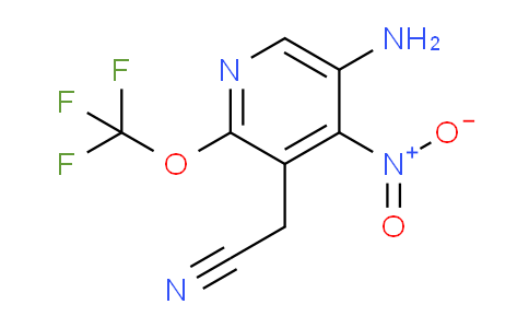 5-Amino-4-nitro-2-(trifluoromethoxy)pyridine-3-acetonitrile