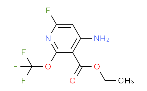 Ethyl 4-amino-6-fluoro-2-(trifluoromethoxy)pyridine-3-carboxylate