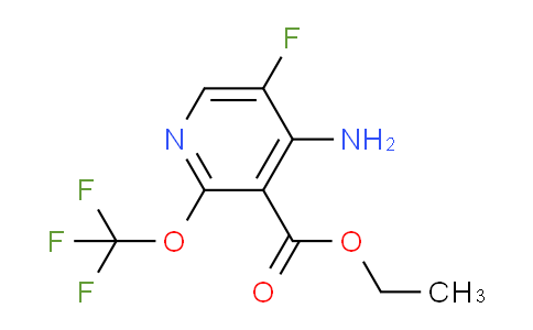 AM191567 | 1803927-46-9 | Ethyl 4-amino-5-fluoro-2-(trifluoromethoxy)pyridine-3-carboxylate