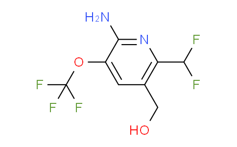 AM191574 | 1804603-04-0 | 2-Amino-6-(difluoromethyl)-3-(trifluoromethoxy)pyridine-5-methanol