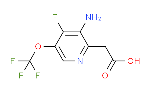 AM191585 | 1805947-51-6 | 3-Amino-4-fluoro-5-(trifluoromethoxy)pyridine-2-acetic acid