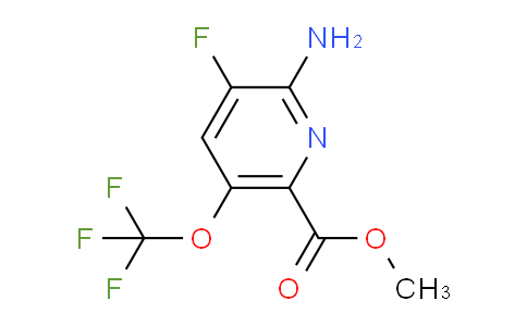 AM191587 | 1803437-47-9 | Methyl 2-amino-3-fluoro-5-(trifluoromethoxy)pyridine-6-carboxylate