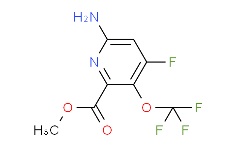 AM191597 | 1804537-40-3 | Methyl 6-amino-4-fluoro-3-(trifluoromethoxy)pyridine-2-carboxylate
