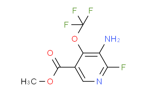 AM191603 | 1806189-03-6 | Methyl 3-amino-2-fluoro-4-(trifluoromethoxy)pyridine-5-carboxylate