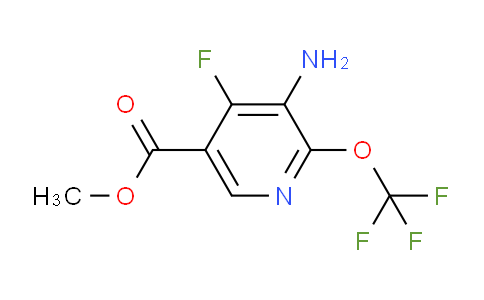 AM191608 | 1804448-12-1 | Methyl 3-amino-4-fluoro-2-(trifluoromethoxy)pyridine-5-carboxylate
