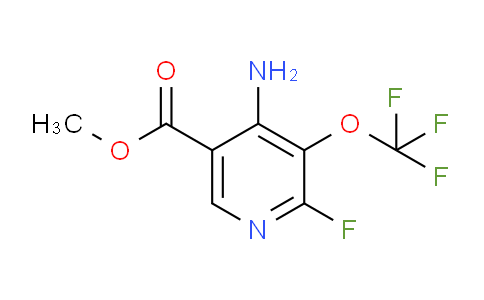 AM191613 | 1804016-41-8 | Methyl 4-amino-2-fluoro-3-(trifluoromethoxy)pyridine-5-carboxylate