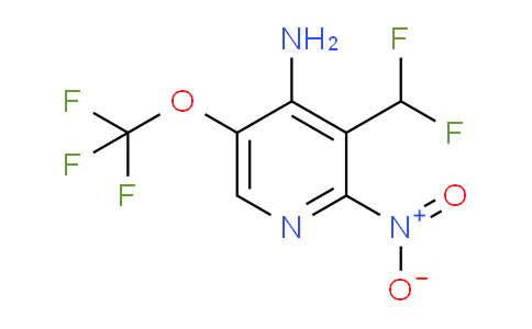AM191615 | 1803463-72-0 | 4-Amino-3-(difluoromethyl)-2-nitro-5-(trifluoromethoxy)pyridine