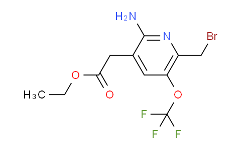 AM19162 | 1804020-45-8 | Ethyl 2-amino-6-(bromomethyl)-5-(trifluoromethoxy)pyridine-3-acetate