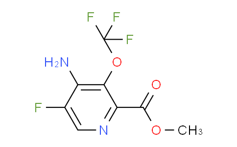 AM191622 | 1804384-36-8 | Methyl 4-amino-5-fluoro-3-(trifluoromethoxy)pyridine-2-carboxylate