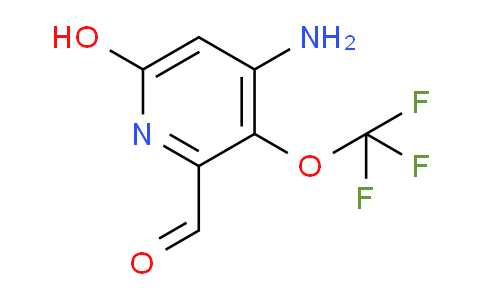 4-Amino-6-hydroxy-3-(trifluoromethoxy)pyridine-2-carboxaldehyde