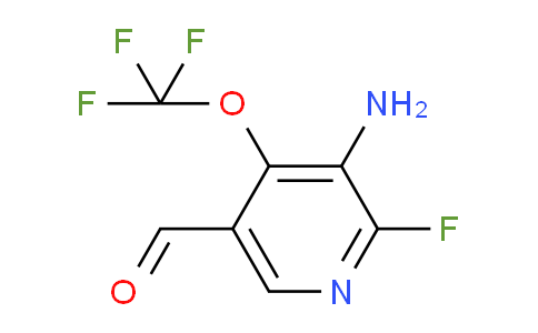 AM191624 | 1803482-29-2 | 3-Amino-2-fluoro-4-(trifluoromethoxy)pyridine-5-carboxaldehyde