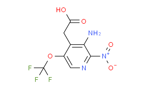 AM191640 | 1803654-49-0 | 3-Amino-2-nitro-5-(trifluoromethoxy)pyridine-4-acetic acid