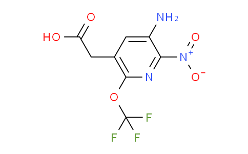 AM191642 | 1804606-86-7 | 3-Amino-2-nitro-6-(trifluoromethoxy)pyridine-5-acetic acid
