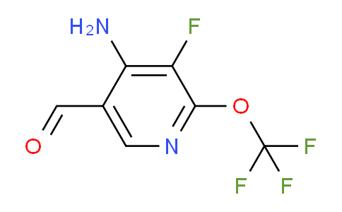 AM191643 | 1804522-34-6 | 4-Amino-3-fluoro-2-(trifluoromethoxy)pyridine-5-carboxaldehyde