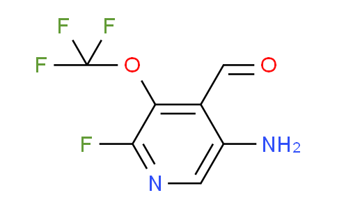 AM191645 | 1804019-35-9 | 5-Amino-2-fluoro-3-(trifluoromethoxy)pyridine-4-carboxaldehyde