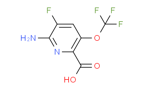 AM191647 | 1803927-40-3 | 2-Amino-3-fluoro-5-(trifluoromethoxy)pyridine-6-carboxylic acid
