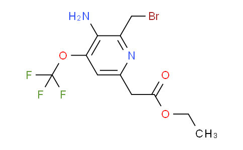 AM19165 | 1803658-15-2 | Ethyl 3-amino-2-(bromomethyl)-4-(trifluoromethoxy)pyridine-6-acetate