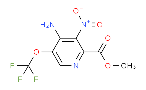 AM191670 | 1804581-65-4 | Methyl 4-amino-3-nitro-5-(trifluoromethoxy)pyridine-2-carboxylate