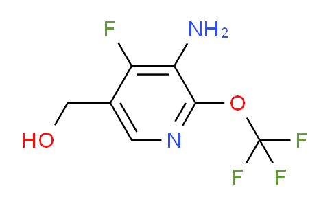 3-Amino-4-fluoro-2-(trifluoromethoxy)pyridine-5-methanol