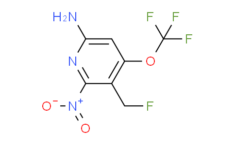 6-Amino-3-(fluoromethyl)-2-nitro-4-(trifluoromethoxy)pyridine