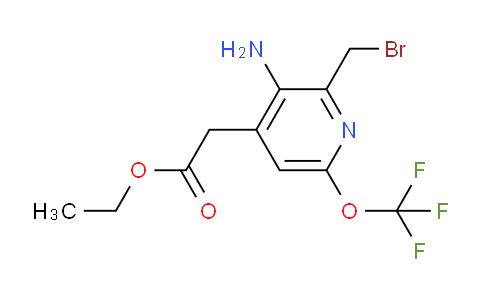AM19168 | 1806104-27-7 | Ethyl 3-amino-2-(bromomethyl)-6-(trifluoromethoxy)pyridine-4-acetate