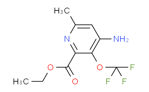 AM191683 | 1804528-35-5 | Ethyl 4-amino-6-methyl-3-(trifluoromethoxy)pyridine-2-carboxylate