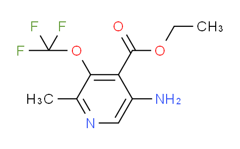 AM191687 | 1804528-40-2 | Ethyl 5-amino-2-methyl-3-(trifluoromethoxy)pyridine-4-carboxylate
