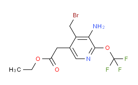 AM19170 | 1804020-68-5 | Ethyl 3-amino-4-(bromomethyl)-2-(trifluoromethoxy)pyridine-5-acetate