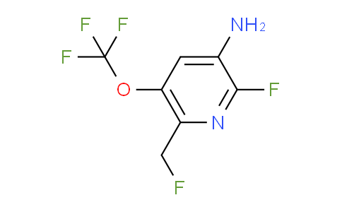 AM191708 | 1804568-21-5 | 3-Amino-2-fluoro-6-(fluoromethyl)-5-(trifluoromethoxy)pyridine