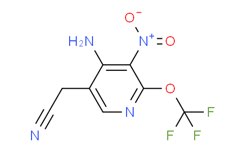 AM191711 | 1804390-44-0 | 4-Amino-3-nitro-2-(trifluoromethoxy)pyridine-5-acetonitrile
