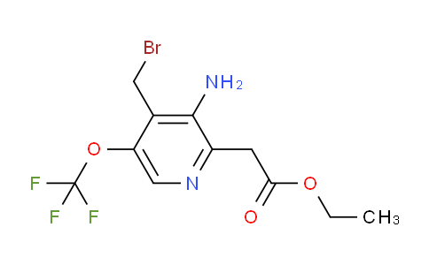 AM19172 | 1806104-34-6 | Ethyl 3-amino-4-(bromomethyl)-5-(trifluoromethoxy)pyridine-2-acetate