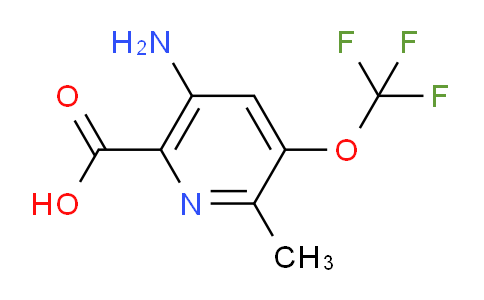 AM191735 | 1805964-91-3 | 5-Amino-2-methyl-3-(trifluoromethoxy)pyridine-6-carboxylic acid