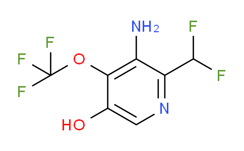 AM191748 | 1806140-34-0 | 3-Amino-2-(difluoromethyl)-5-hydroxy-4-(trifluoromethoxy)pyridine