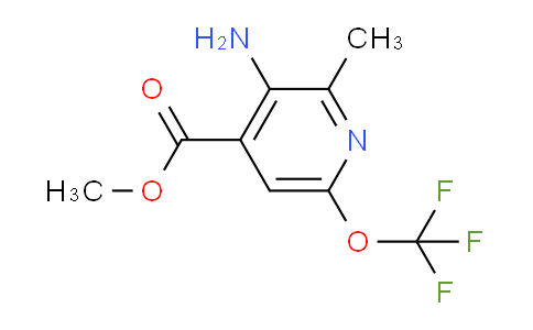 Methyl 3-amino-2-methyl-6-(trifluoromethoxy)pyridine-4-carboxylate