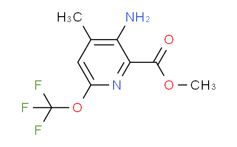 AM191757 | 1804527-79-4 | Methyl 3-amino-4-methyl-6-(trifluoromethoxy)pyridine-2-carboxylate