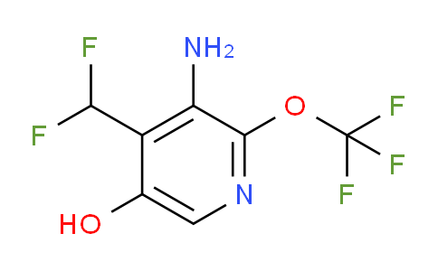 AM191758 | 1806140-36-2 | 3-Amino-4-(difluoromethyl)-5-hydroxy-2-(trifluoromethoxy)pyridine