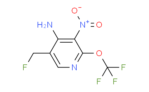 4-Amino-5-(fluoromethyl)-3-nitro-2-(trifluoromethoxy)pyridine