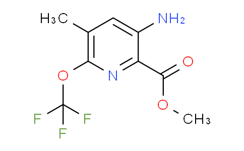 AM191762 | 1804388-99-5 | Methyl 3-amino-5-methyl-6-(trifluoromethoxy)pyridine-2-carboxylate