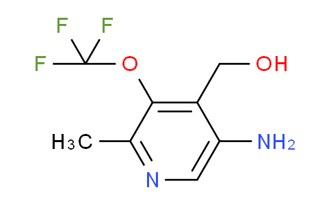 5-Amino-2-methyl-3-(trifluoromethoxy)pyridine-4-methanol