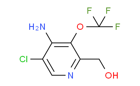 4-Amino-5-chloro-3-(trifluoromethoxy)pyridine-2-methanol
