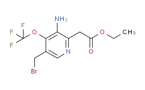 AM19178 | 1806232-35-8 | Ethyl 3-amino-5-(bromomethyl)-4-(trifluoromethoxy)pyridine-2-acetate