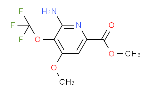 AM191790 | 1803936-16-4 | Methyl 2-amino-4-methoxy-3-(trifluoromethoxy)pyridine-6-carboxylate